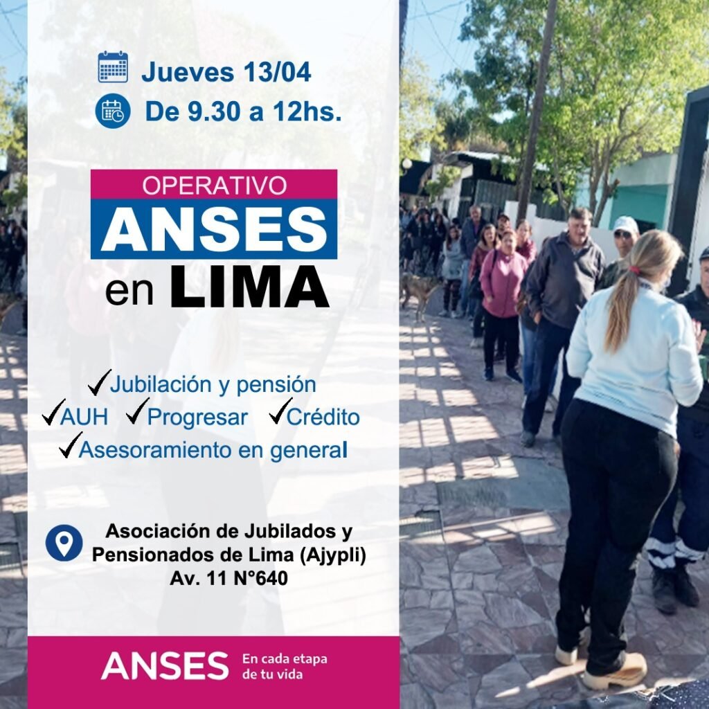 Anses Realizar Un Nuevo Operativo En Lima Impacto Local Z Rate